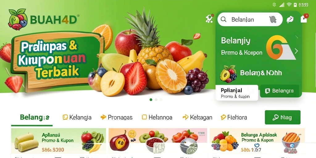 Tampilan antarmuka BUAH4D yang menarik dan mudah digunakan.