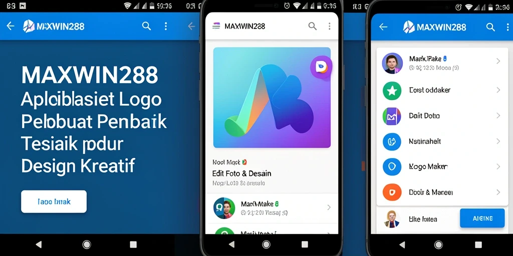 Tampilan antarmuka pengguna MAXWIN288 untuk desain logo yang intuitif.